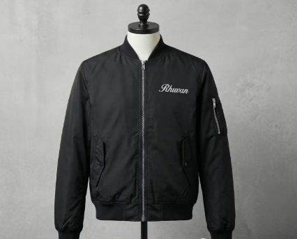 Black Bomber Jacket